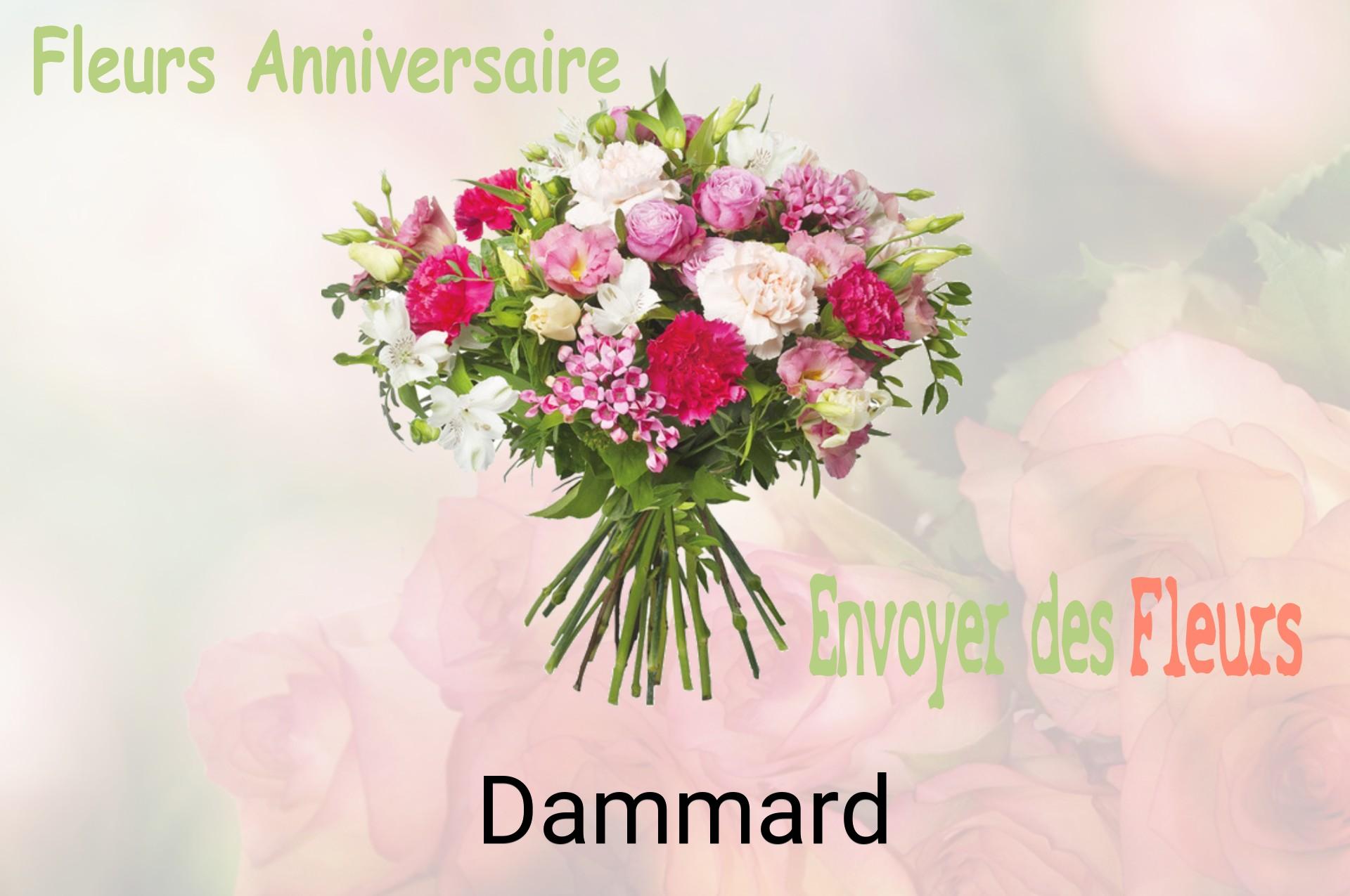 Bouquet de fleurs d’anniversaire livré à Dammard